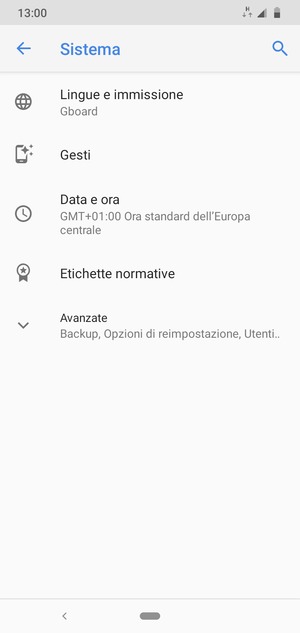 Seleziona Avanzate