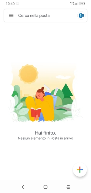 Il tuo account è pronto per l'uso