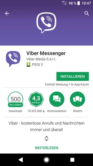 Wählen Sie INSTALLIEREN