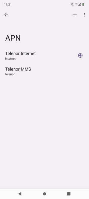 Sélectionnez le bouton du Menu
