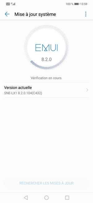 Veuillez attendre la fin de la recherche