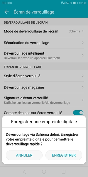 Sélectionnez ANNULER