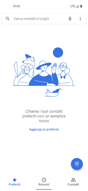 Seleziona Tastiera