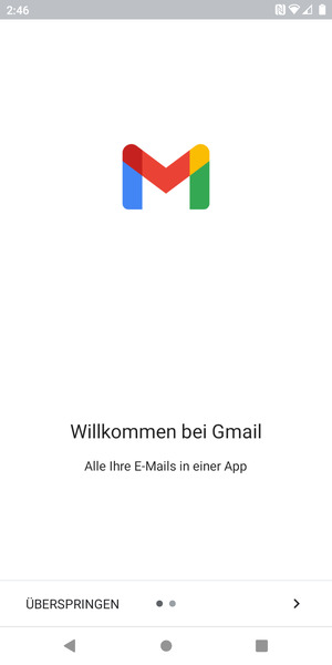 Wählen Sie WEITER