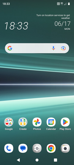 Select Settings
