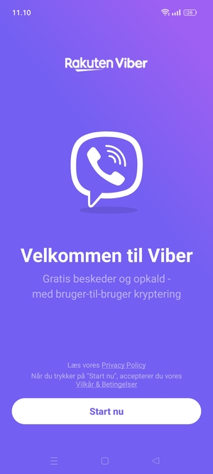 Din app er klar til brug