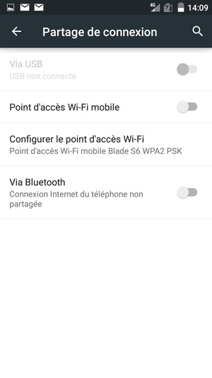 Sélectionnez Configurer le point d'accès Wi-Fi