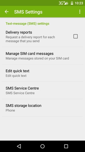 Select SMS Service Centre