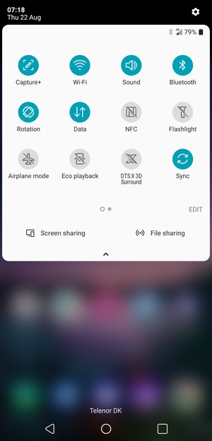 Turn off Wi-Fi and Bluetooth