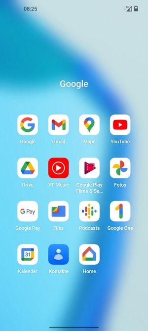 Wählen Sie Gmail