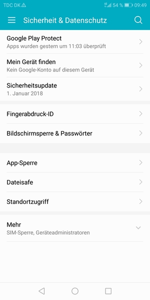 Wählen Sie Mehr