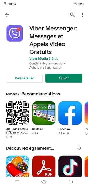 Sélectionnez Ouvrir