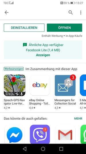 Wählen Sie ÖFFNEN