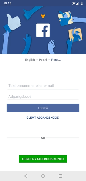 Din app er klar til brug