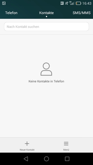 Wählen Sie Menü