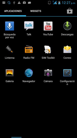 Seleccione Configuración