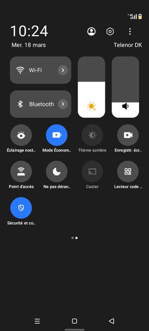 Activer le Mode Économiseur de batterie