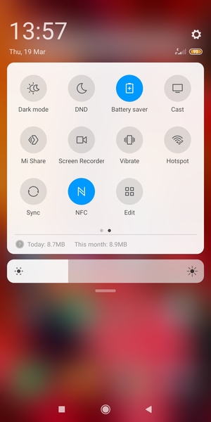 Turn on Battery saver