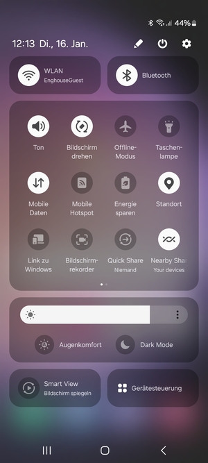 Schalten Sie WLAN und Bluetooth aus
