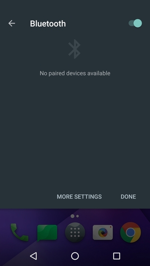 Turn off Bluetooth