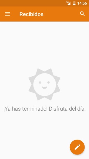 Su Gmail/Hotmail está listo para usar