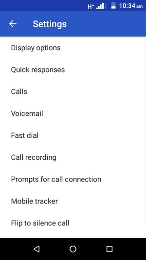 Select Voicemail