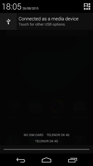 Select the Menu button