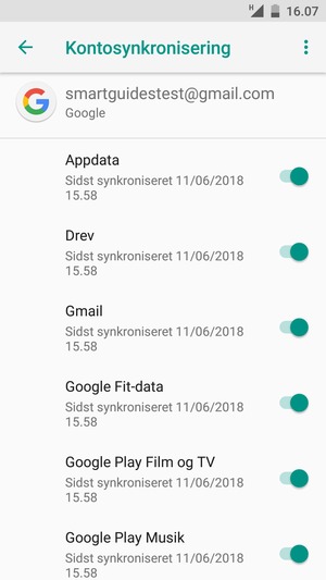 Vælg Menu-knappen