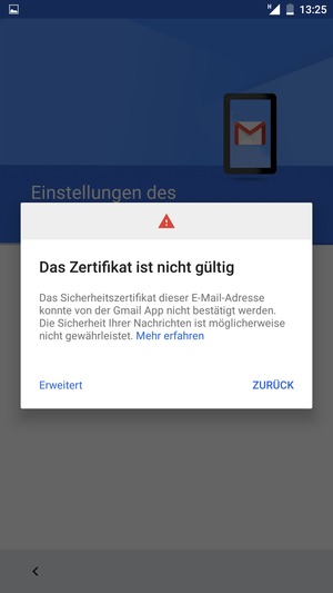 Wählen Sie Erweitert