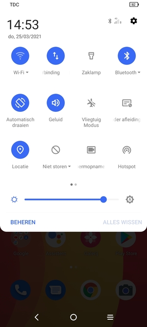 Schakel Wi-Fi en Bluetooth uit