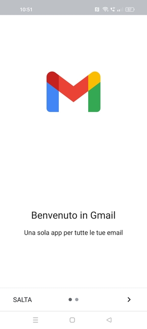 Seleziona AVANTI