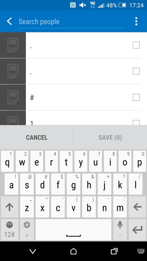 Select the Menu button