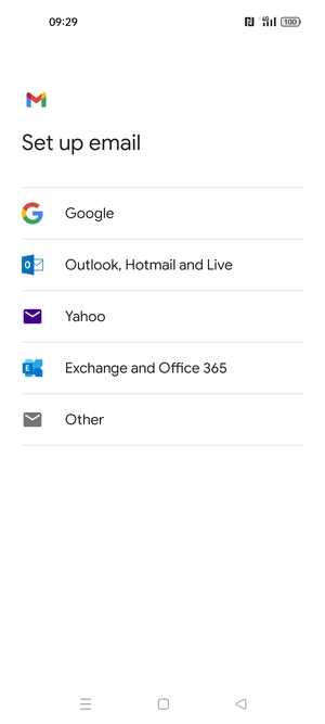 Select Outlook, Hotmail and Live