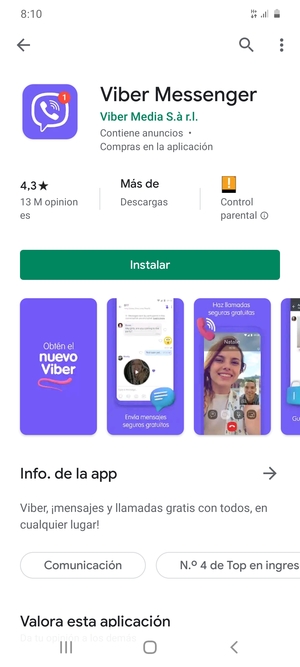 Seleccione Instalar