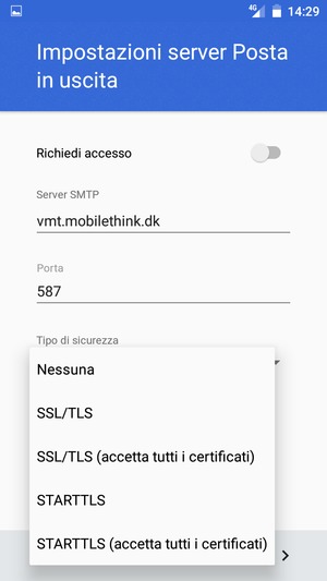 Seleziona Nessuna