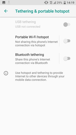Select Portable Wi-Fi hotspot