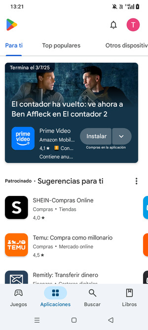 Seleccione Buscar