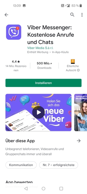 Wählen Sie Installieren