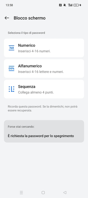 Seleziona Sequenza