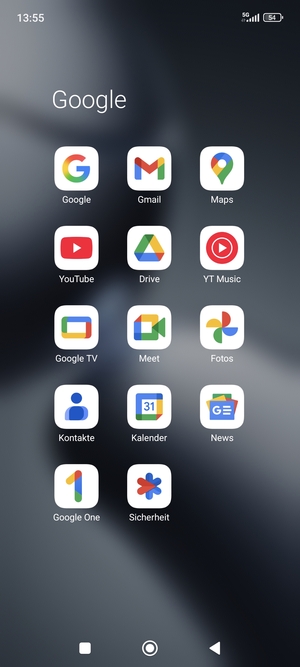 Wählen Sie Gmail