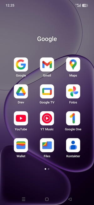 Vælg Gmail