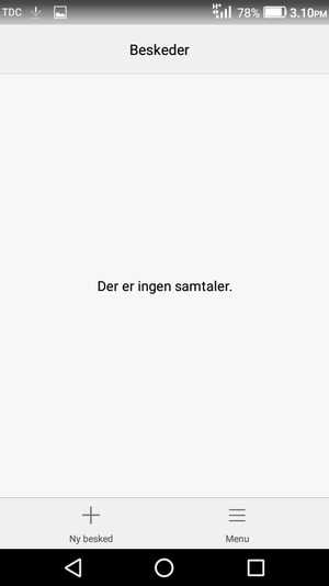 Vælg Menu