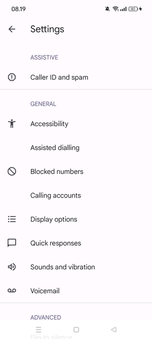 Select Voicemail