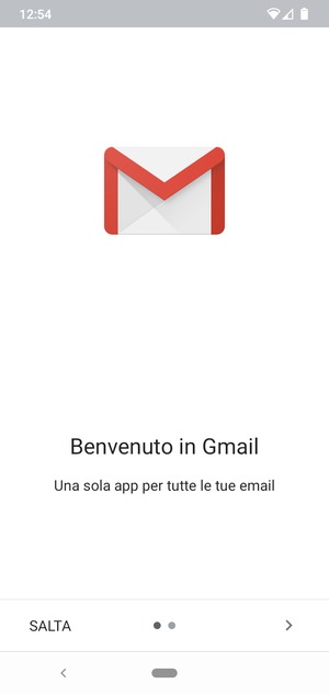 Seleziona AVANTI