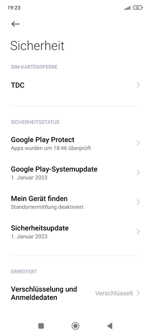 Wählen Sie Public