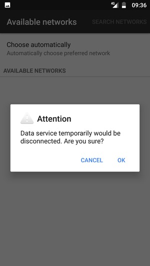 Select OK