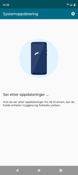 Vent til søket er ferdig
