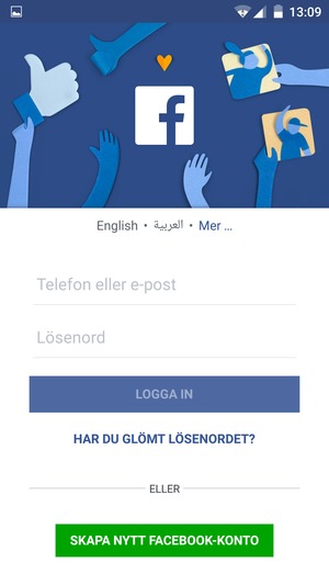 Din app är redo att användas
