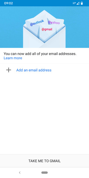 Select Add an email address
