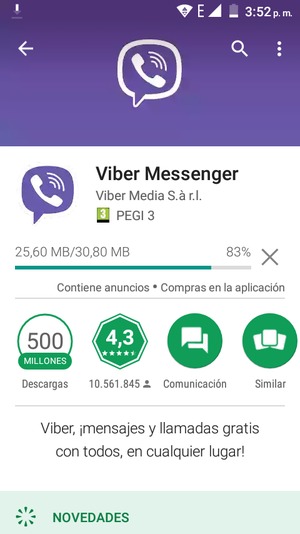 Espere a que el proceso de instalación finalice
